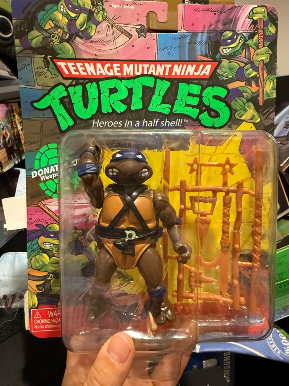 Donatello Action Figure - Brown & Purple